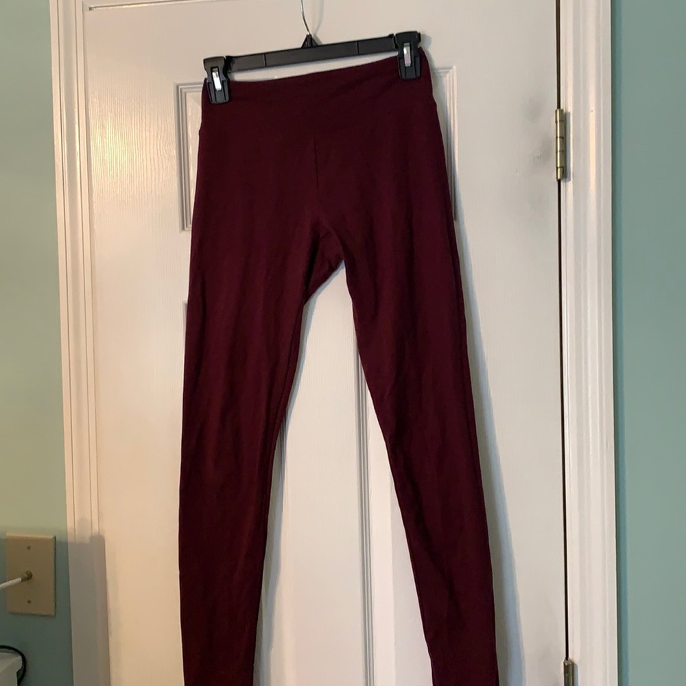 Aerie Leggings - Maroon